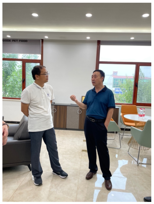 中国农业大学经济管理学院学术动态 林发勤教授团队赴河北省邢台市任泽区调研饲料原料市场
