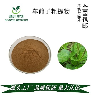 车前子粗提物与总黄酮 新型功能性饲料原料的应用前景
